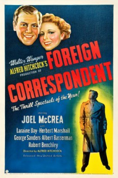 poster Alfred Hitchcock - Der Auslandskorrespondent