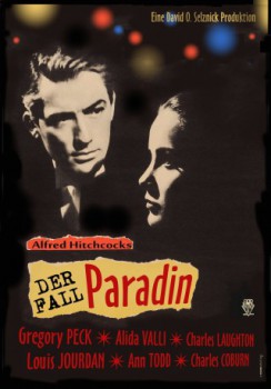poster Alfred Hitchcock - Der Fall Paradin