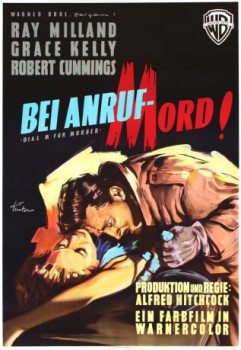 poster Alfred Hitchcock - Bei Anruf Mord