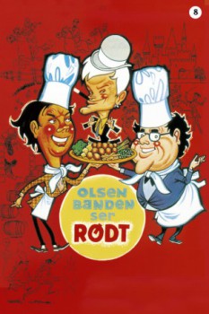 poster Die Olsenbande - sieht rot