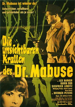 poster Dr. Mabuse: Die unsichtbaren Krallen des Dr. Mabuse