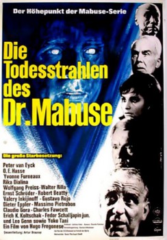 poster Dr. Mabuse: Die Todesstrahlen des Dr. Mabuse