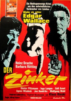 poster Edgar Wallace - Der Zinker