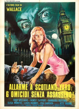 poster Edgar Wallace - Der Todesrächer von Soho