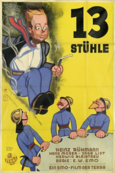 poster Heinz Rühmann - 13 Stühle