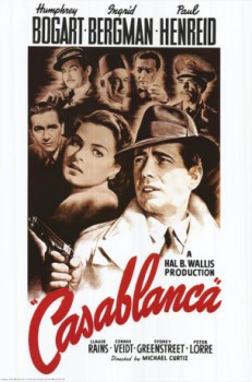 poster Humphrey Bogart - Casablanca