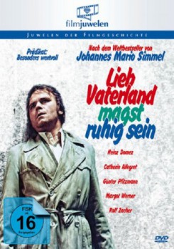 poster Johannes Mario Simmel - Lieb Vaterland magst ruhig sein