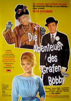 poster Peter Alexander - Die Abenteuer des Grafen Bobby