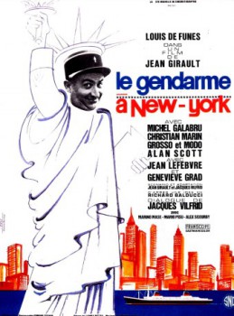 poster Louis de Funes - Der Gendarm vom Broadway