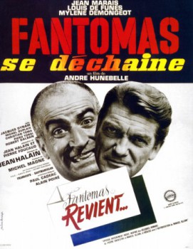 poster Louis de Funes - Fantomas gegen Interpol