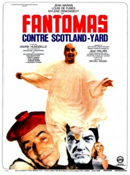 poster Louis de Funes - Fantomas bedroht die Welt 