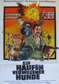 poster Ein Haufen verwegener Hunde