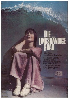 poster Die linkshändige Frau