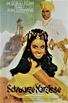 poster Die schwarze Narzisse