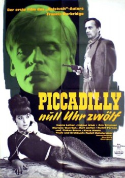 poster Piccadilly null Uhr zwölf
