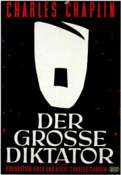 poster Charle Chaplin - Der Grosse Diktator