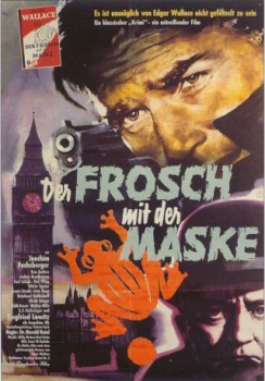 poster Edgar Wallace - Der Frosch mit der Maske