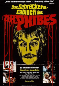 poster Das Schreckenscabinett des Dr. Phibes