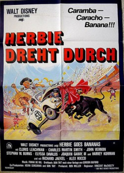 poster Herbie 4 - Herbie dreht durch