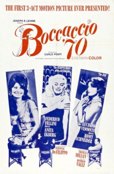 poster Romy Schneider - Boccaccio '70