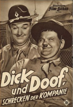poster Dick & Doof - Schrecken der Kompanie