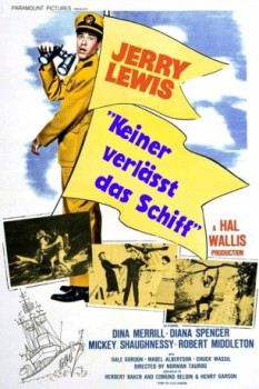 poster Jerry Lewis - Keiner verläßt das Schiff