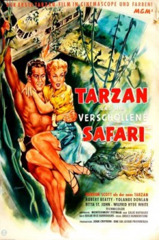 poster Tarzan und die verschollene Safari
