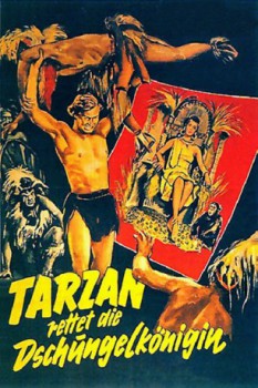 poster Tarzan und die Dschungelkönigin