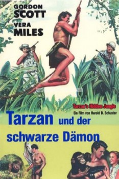 poster Tarzan und der schwarze Dämon