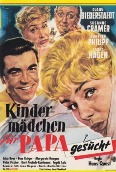 poster Kindermädchen für Papa gesucht