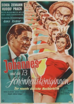 poster Johannes und die 13 Schönheitsköniginnen