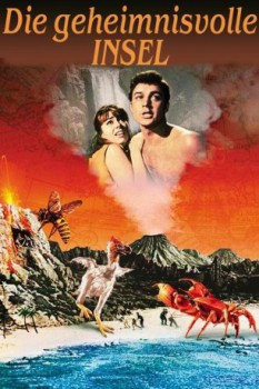 poster Jules Verne - Die geheimnisvolle Insel