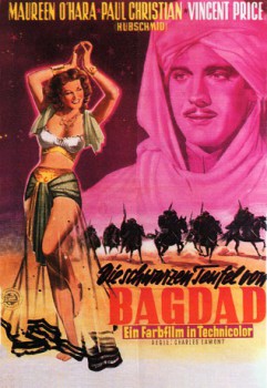 poster Die schwarzen Teufel von Bagdad