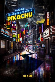 poster Pokémon Meisterdetektiv Pikachu
