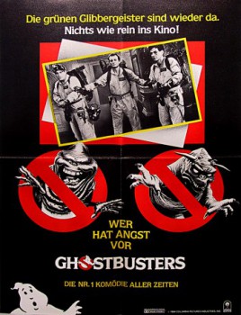 poster Ghostbusters 1 - Die Geisterjäger