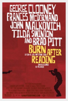 poster Burn After Reading - Wer verbrennt sich hier die Finger?