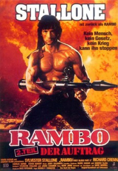 poster Rambo 2 - Der Auftrag