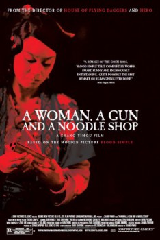 poster Woman a Gun and a Noodleshop
