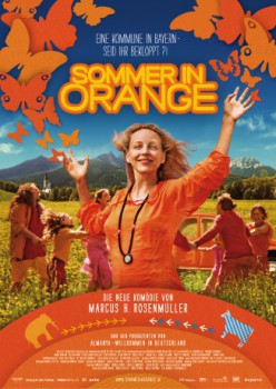 poster Sommer in Orange