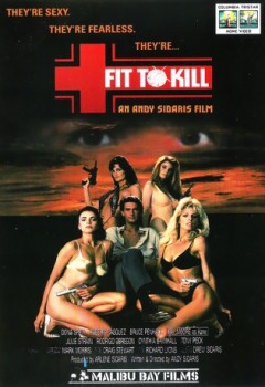 poster Heiße Girls mit Straps und Knarre