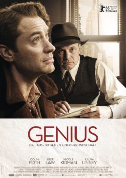 poster Genius: Die tausend Seiten einer Freundschaft