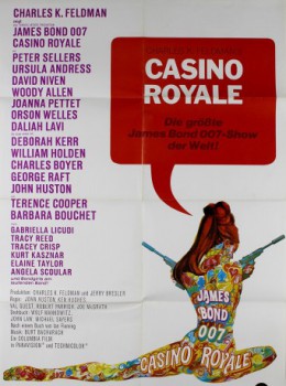 poster James Bond 007 - Casino Royale