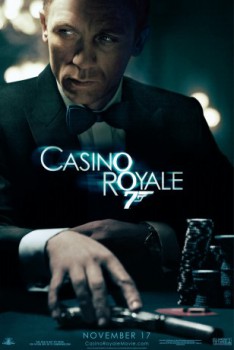 poster James Bond 007 - Casino Royale