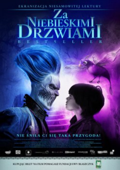 poster Hinter der blauen Tür