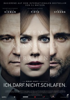 poster Ich darf nicht schlafen.