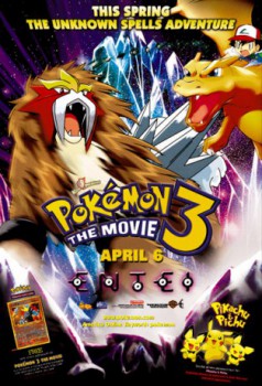 poster Pokémon 3 - Im Bann des Unbekannten