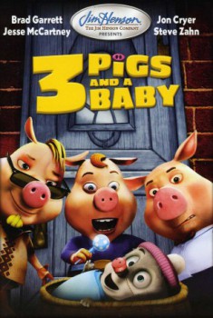 poster 3 Schweinchen und ein Baby