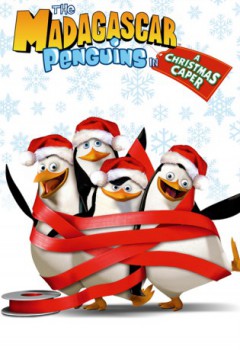 poster Die Madagascar Pinguine in vorweihnachtlicher Mission