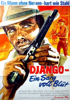 poster Django - Ein Sarg voll Blut