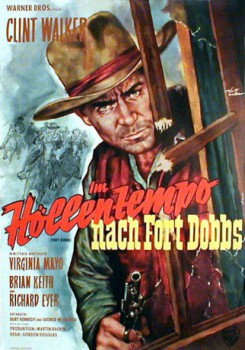 poster Im Höllentempo nach Fort Dobbs